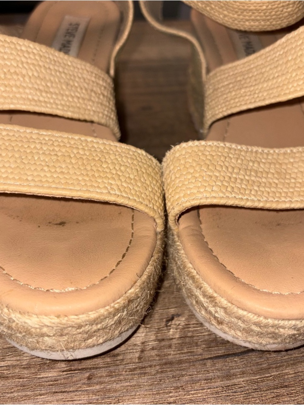Steve Madden Women’s Espadrille Sandals Size 6 1/2 - Picture 3 of 9